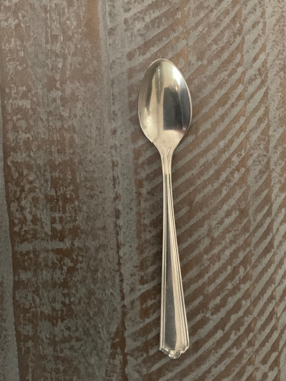 Sterling silver baby spoon